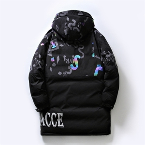 白底平铺 2026冬季新款70%白鸭绒连帽羽绒服男XZ109-Y2222-P218图片