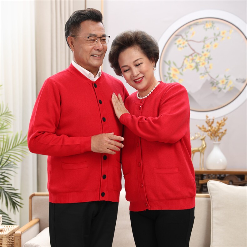 2026年秋季时尚百搭通勤简约休闲刺绣马净面情侣兜绒,针织衫/毛衣,亚东羊绒制品