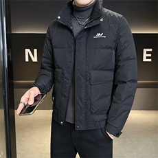 标50绒店主风男士短款立领羽绒服外套28622-P195(控券后288)，男装羽绒服，电商B338