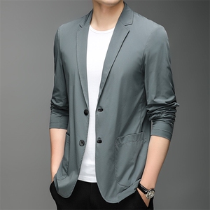 F82382钱塘2020-1春夏新款男士高品质长袖时尚潮流防晒西服P125图片
