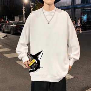M18035-P45 加绒款-P65半高领毛衣男士大码针织衫男毛线衣男图片