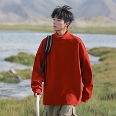 秋冬卫衣男潮流高领卫衣时尚休闲卫衣WY727-P32，男装卫衣，星座210-1