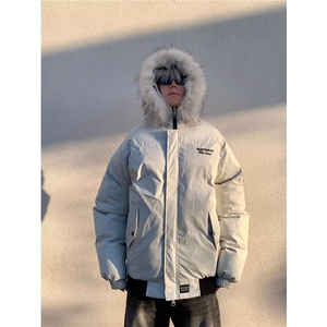 现货  美式宽松加厚连帽保暖工装棉服M76/P100图片