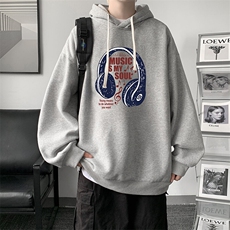 连帽卫衣男大码胖子帽衫大号运动服WY2422-P35，男装卫衣，电商A040