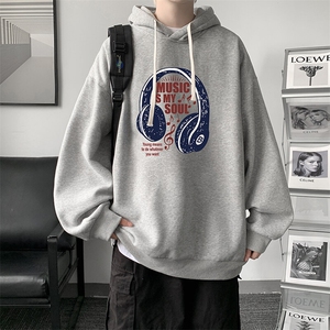 连帽卫衣男大码胖子帽衫大号运动服WY2422-P35图片