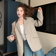 【现货主推】2025新款西装外套2C372-806-P175控258，女装西装，2C372