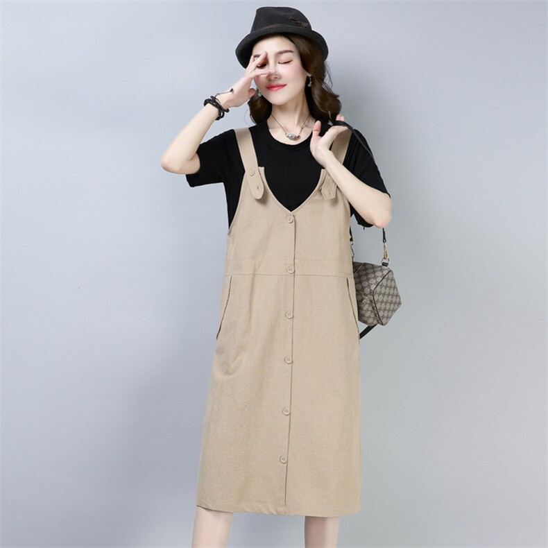 米白色裤子都市休闲纯色勤杂韩版宽松潮流2021年春季，女装裤子，小林双子