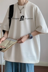 麂皮绒！重磅麂皮绒短袖t恤男JPDX110-P25，男装T恤，电商B367