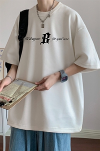 麂皮绒！重磅麂皮绒短袖t恤男JPDX110-P25图片