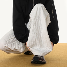 8XL-M新款速干肌理感直筒工装裤男宽松早秋休闲裤阔腿裤K9172P68，男装工装外套，电商D206-1