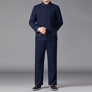 BAMJ-7805R钱塘2020-2中年男士秋冬新款商务休闲百搭套装P260图片