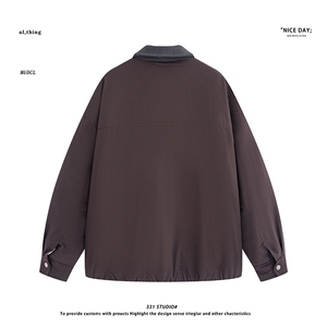 平铺~新标90白鸭绒冬季美式微阔休闲羽绒服外套 E103//P228图片