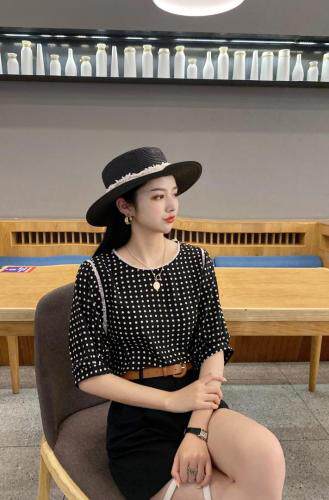 夏季新款 波点上衣,女装,斐伦缇娜