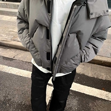 高质量加厚棉衣外套夹克棉服cleanfit工装外套廓形棉衣LF997P100，男装夹克，电商D256-2(原A064-2)