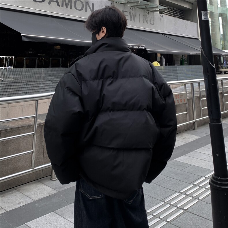 牛仔假两件拼接棉衣男冬季休闲宽松加厚保暖外套棉服12209-p115,男装工装外套,电商C307