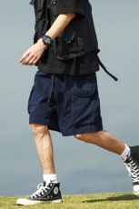 重磅工装短裤男生夏季机能户外登山运动中裤潮牌宽松直筒五分裤子，男装休闲裤，电商B371