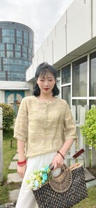 纯苎女装图片