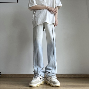 春夏清爽渐变牛仔裤 美式复古休闲裤子1 XZ502-K660-P65 控85图片