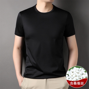 DX7108钱塘2020-3夏季新款纯色男士圆领短袖上衣P26图片