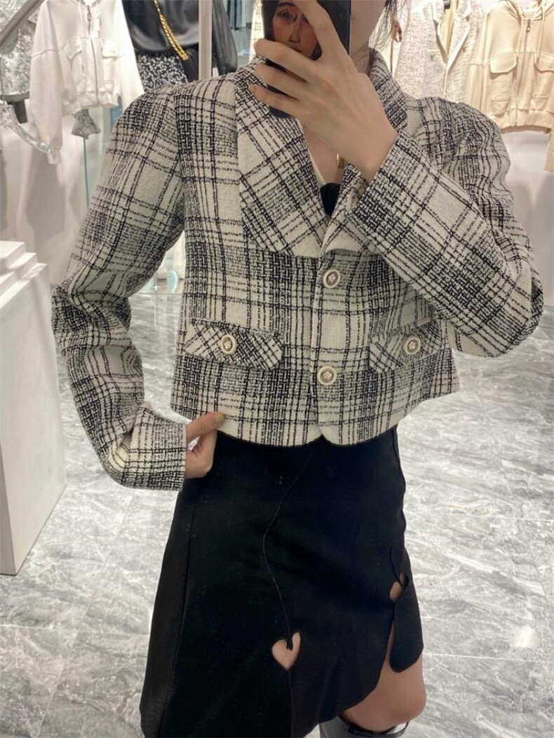 【现货】高级感山茶花小香套装，女装职业装，欧尼蒂