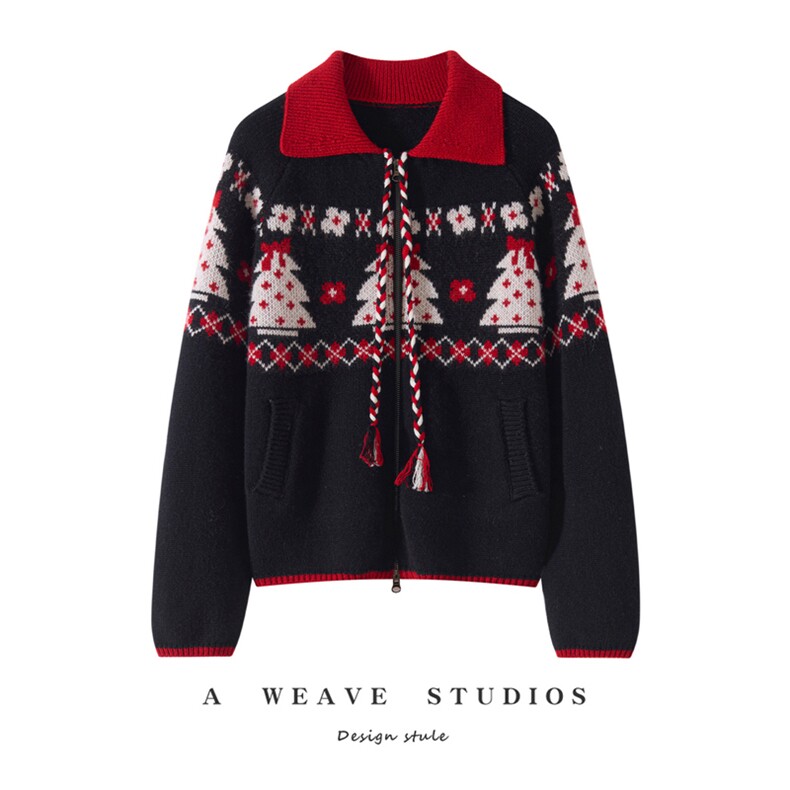 秋冬季羊绒衫女半高领加厚保暖毛衣宽松打底内搭针织衫，女装羊绒衫，戎魅羊绒