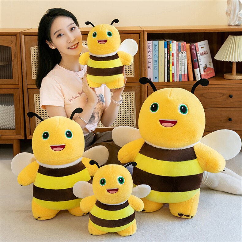 蜜蜂奶龙，亿家乐毛绒玩具