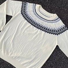 慵懒气质百搭简约文艺原宿新款潮流十二针提花毛衣流行ins日系，男装针织衫/毛衣，星座506A