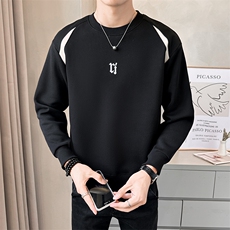 卫衣男2025秋款店主风圆领打底衫休闲套头衫男上衣B317/D170/P65，男装T恤，电商B317