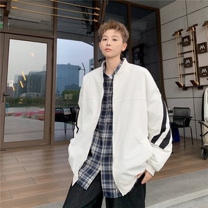 特p80控138抖控148绗棉三条杠棉服外套情侣格子棉衣面包服男MY247图片