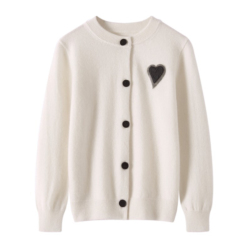 2025时尚百搭通勤简约休闲薄款开衫，童装儿童羊绒衫，牧皓研