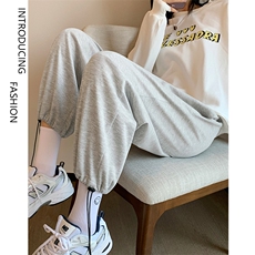 2023秋冬舒适百搭休闲加绒加厚卫裤WK01-1特批23-加绒特批30，男装休闲裤，星座718-1