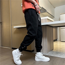 B230春秋纯色个性束脚哈伦运动卫裤长年供货-7835-P90，男装休闲裤，电商B230