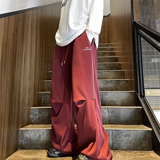 工装裤男款夏季美式痞帅伞兵冲锋裤直筒运动休闲长裤子，男装休闲裤，星座716-3