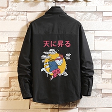 CS15012-P38长袖衬衫男士大码宽松衬衣男寸衫男寸衣，男装衬衫，电商A040A