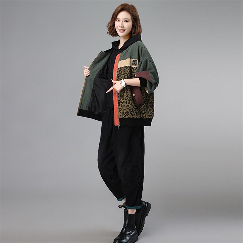 2021年冬季宽松拼接撞色拼贴连帽套装,女装套装/套裙,叶笙衣