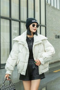90白鸭绒面包服，三色三码图片