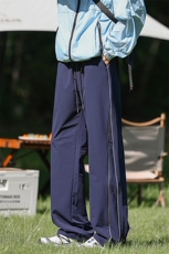 山系防泼水防风软料登山冲锋裤男春秋直筒阔腿运动休闲裤KZ067P50，男装休闲裤，电商B312