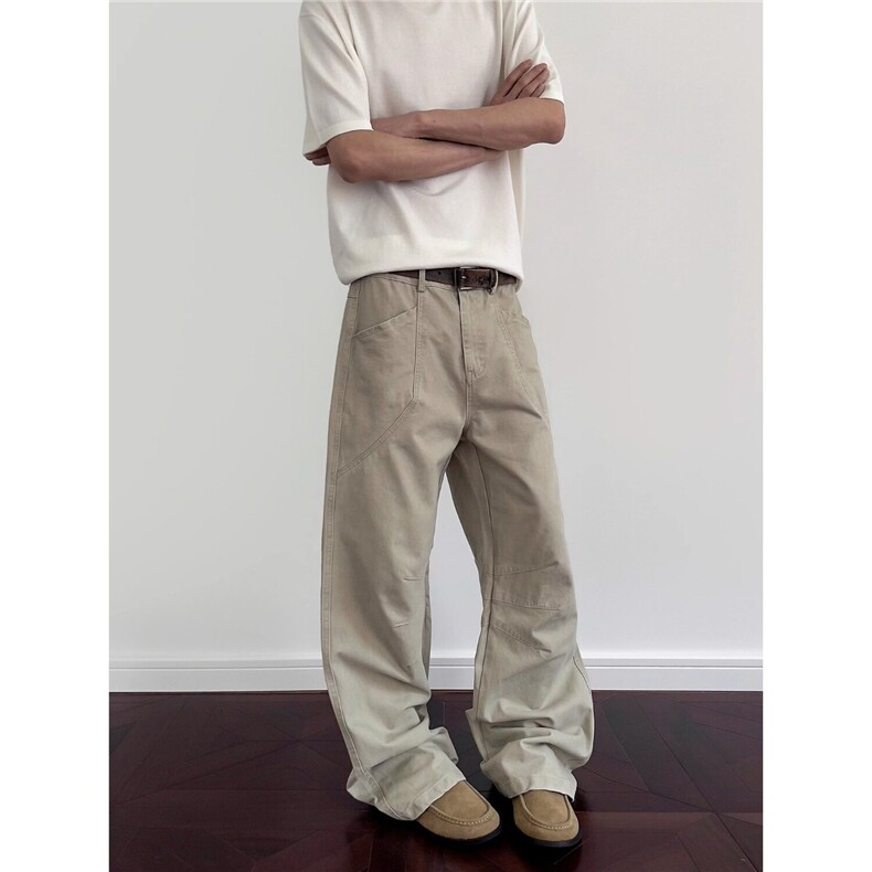 洗水棉长裤#卡其色S-3XL#网络图310A-4-A112-P65,男装牛仔裤,星座310A-4