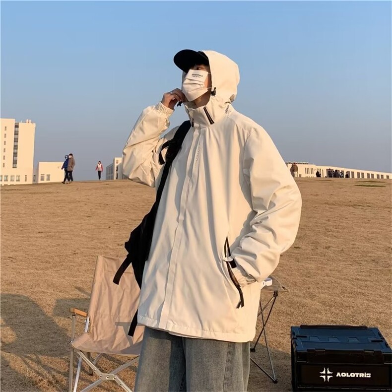 春季新款美式男外套夹克防水冲锋衣Y6567P65,男装夹克,星座1116-2