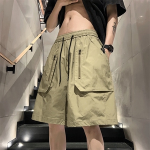 2024新款工装短裤男潮牌ins休闲裤宽松大码中裤五分裤D0603-P46图片