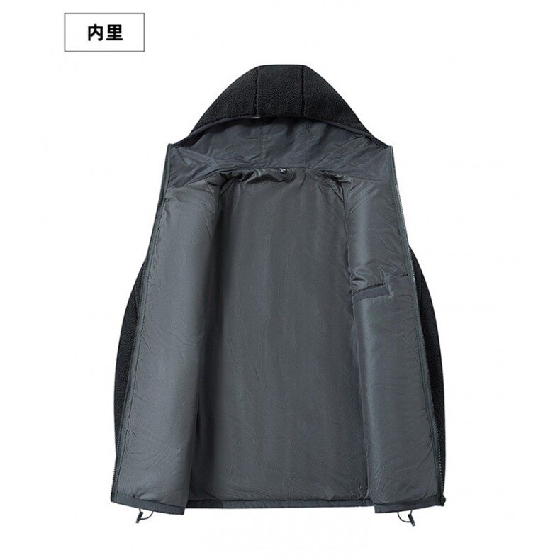 羊羔毛加厚夹克男休闲连帽潮牌情侣外套MY016-P115,男装夹克,星座308B-2