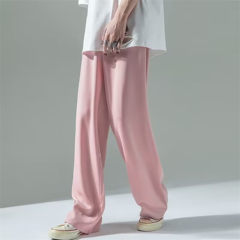 运动裤时尚潮牌新款夏季长裤宽松型青春流大码冰丝裤A788P20,男装休闲裤,星座1116-2