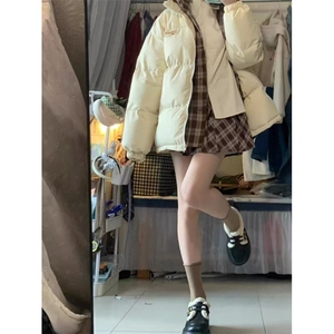 S819-P83潮牌情侣棉服假两件宽松面包服加厚外套图片