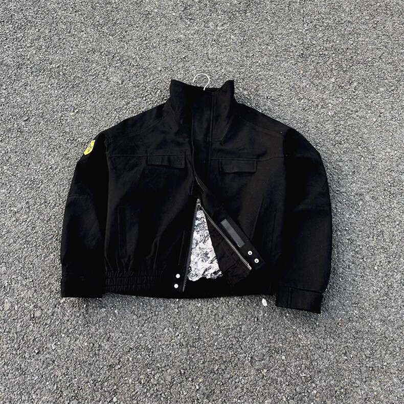 高端格雷系穿搭工装风洗水夹克W2503P128,男装夹克,电商C313