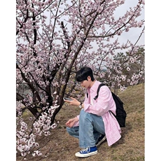 【现货】夏季防嗮格纹衬衫美式复古男宽松上衣高街潮CY0021P50，男装衬衫，星座1004（原星座815-3）