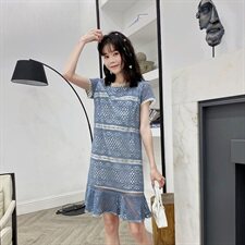 现货已出不断货2021夏装新款镂空连衣裙166-QZ01P70控118，女装连衣裙，茜茜公主