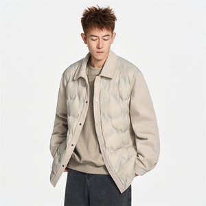 冬季开衫衬衫领轻薄保暖羽绒服90白鸭绒 XZ309 Y95733 P109图片