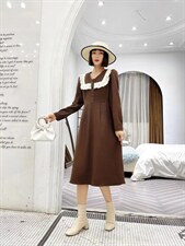 【秋季新款】花边连衣裙，女装连衣裙，笑思源