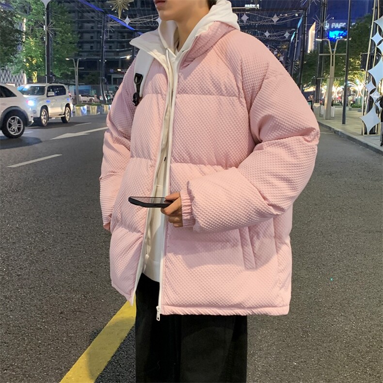 情侣面包服潮牌棉服男女加厚冬季外套轻薄防寒服棉袄M0812-P75,男装棉衣,星座308B-2