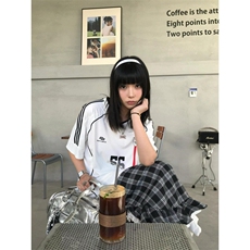 BK918CC-特P39织带V领撞色运动球衣风短袖t恤男女，男装T恤，星座1007（原301D）